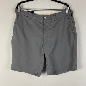 Polo Ralph Lauren Shorts Mens 35 Gray Polyester Perofrmance